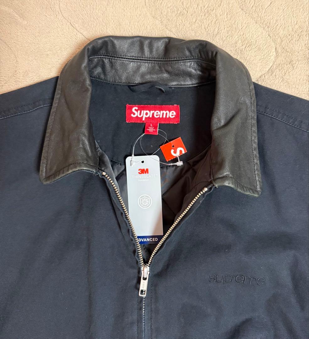 ズッキーSupreme Leather Utility Jacket