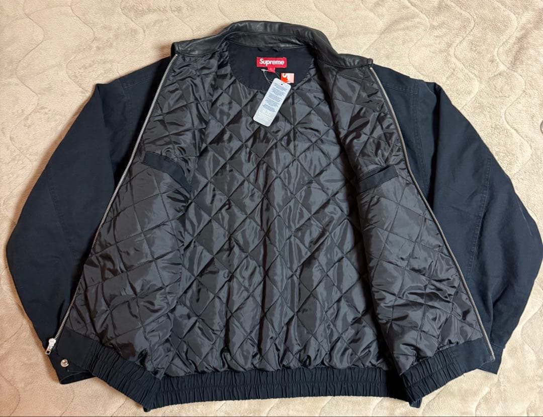 ズッキーSupreme Leather Utility Jacket