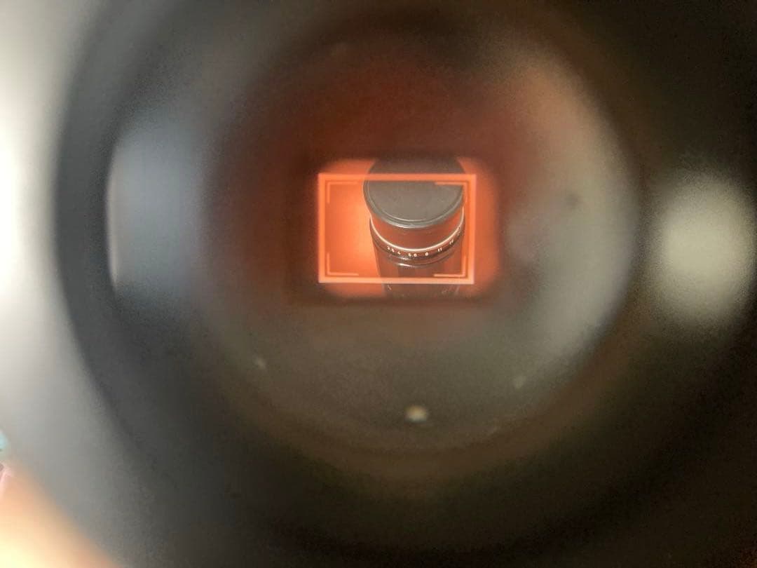 Canon 135mm L39マウント、ビューファインダー