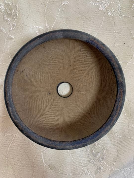 平安虹泉　丸　盆栽鉢