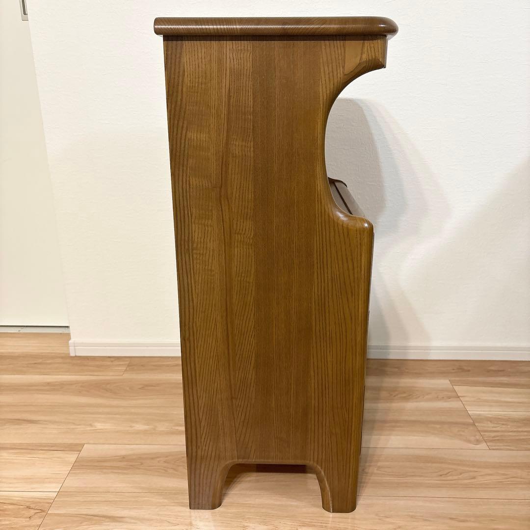 ✨極美品✨ カリモク 電話台 キャビネット コンセント付き 4段引出し 送料無料