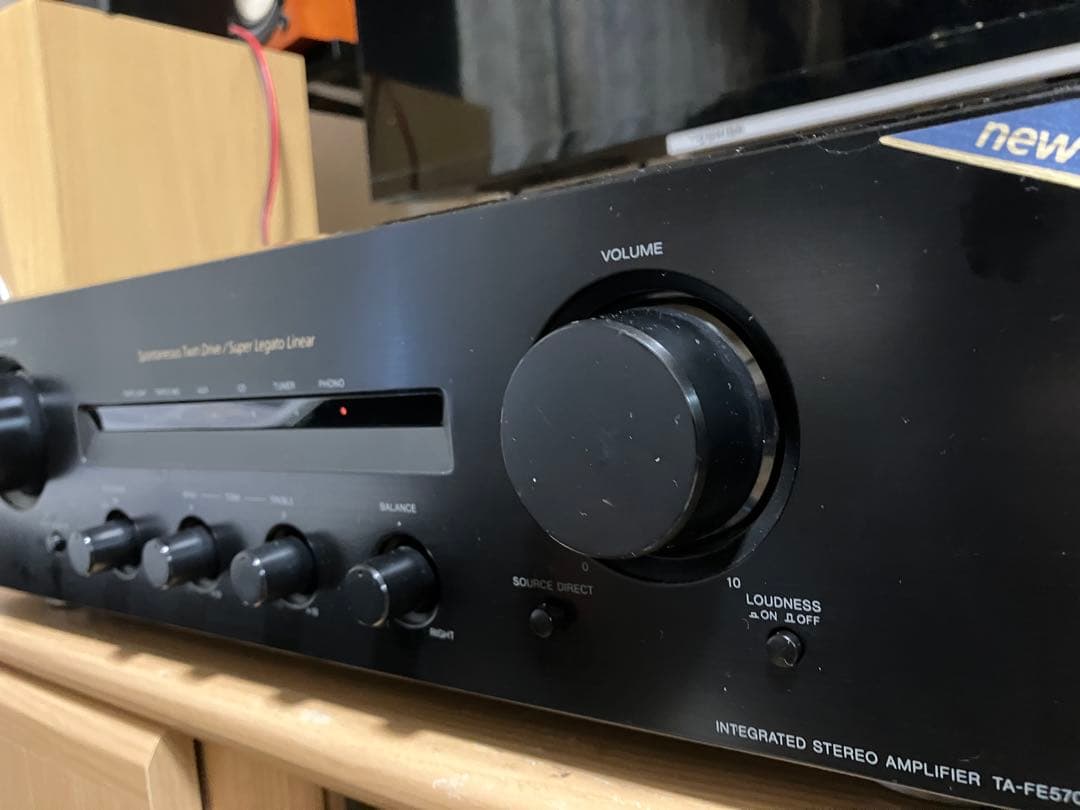 【動作品】SONY TA-FE570 プリメインアンプ／スピーカー・セット