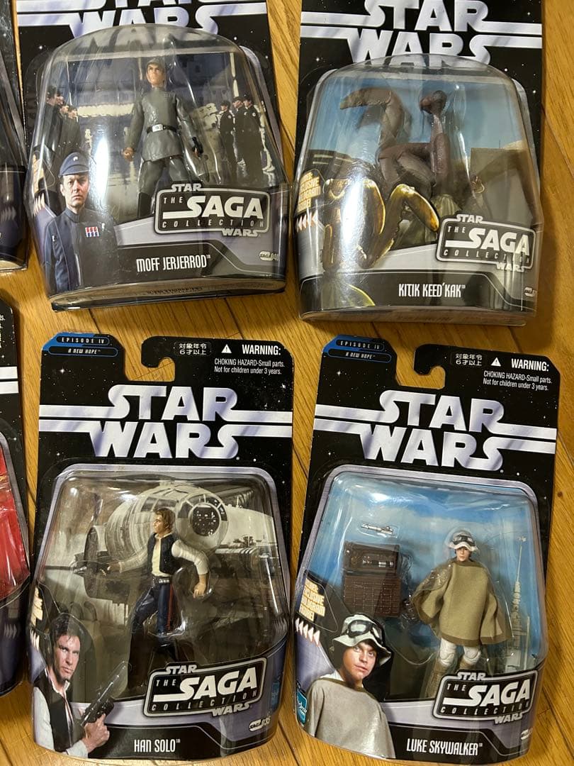 スターウォーズ　サーガ　ベーシックフィギュア 12体セット