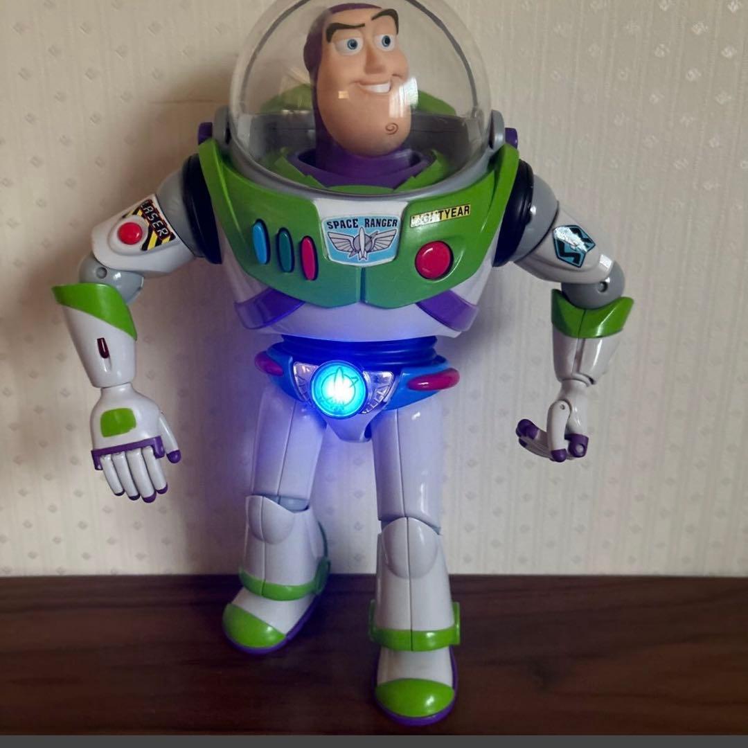 ディズニー　トイストーリーコレクション　トーキング　バズ　英語　希少