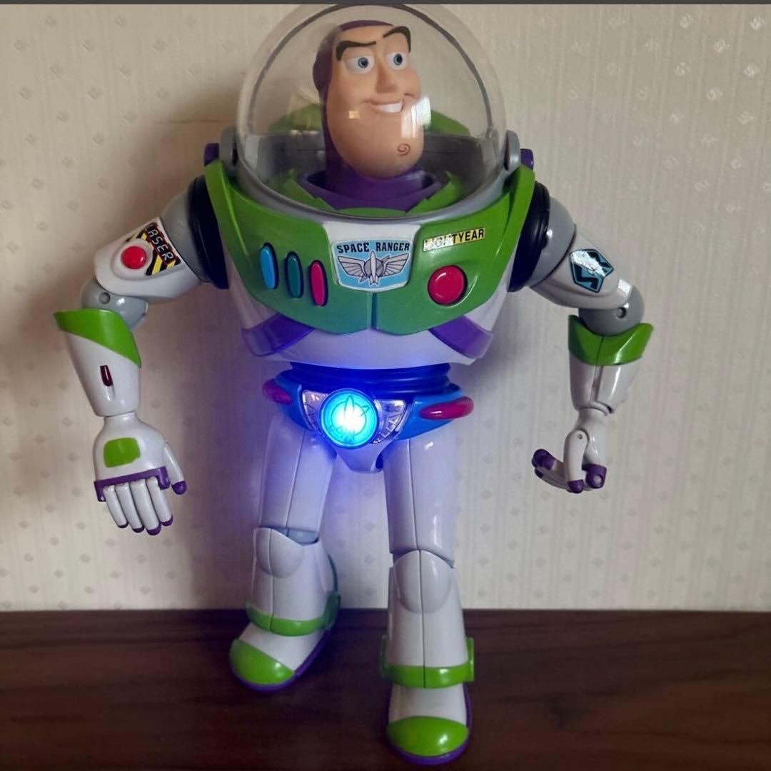 ディズニー　トイストーリーコレクション　トーキング　バズ　英語　希少