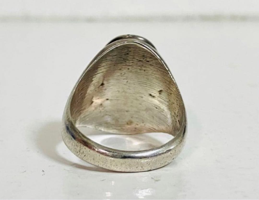 ZUNI/ズニ　リング　インレイ　ターコイズ　スターリングシルバー