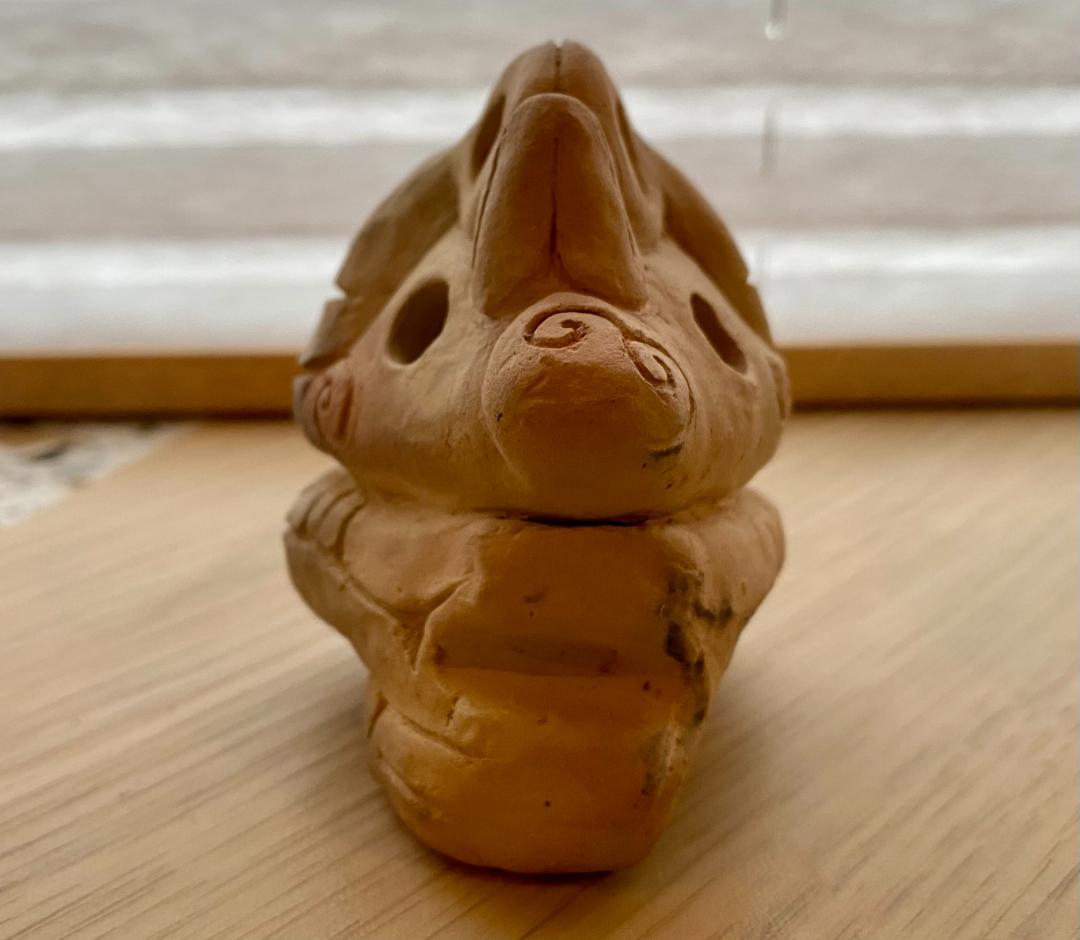 【Atsuo Nakazawa】縄文「顔面把手」山梨県韮崎市恵坂町出土