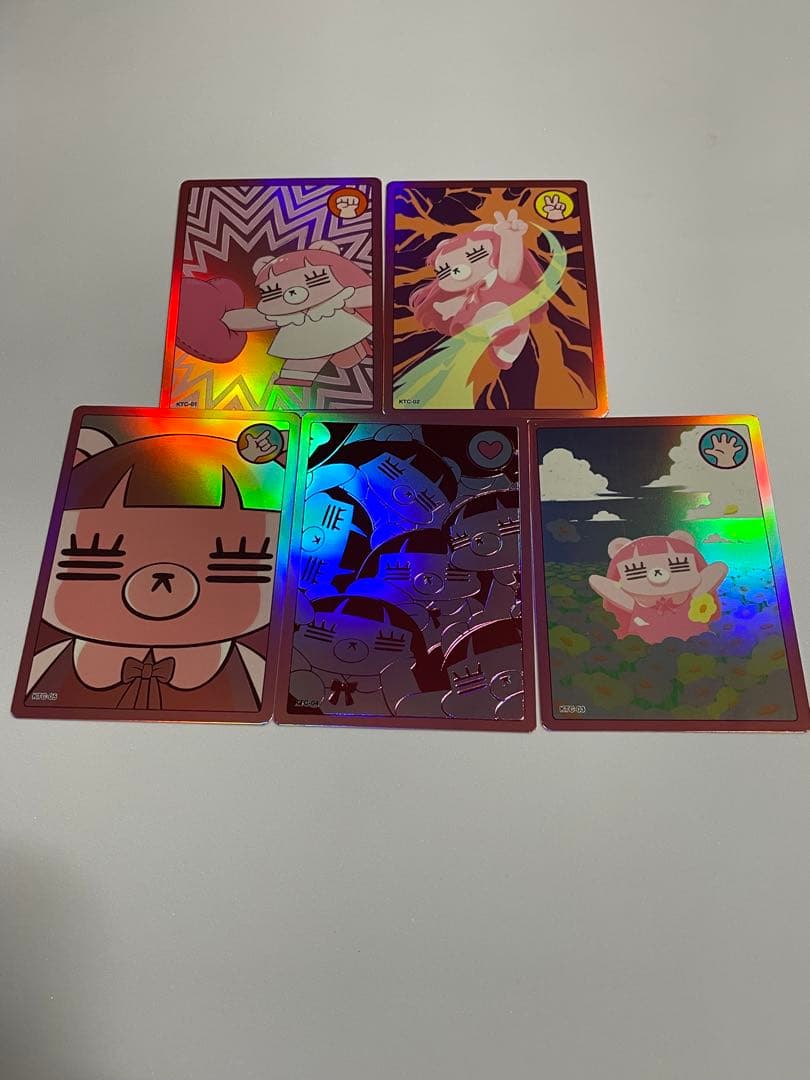 コレサワ あたしを選んだ君とあたしを選ばなかった君へ　トレカ　5種