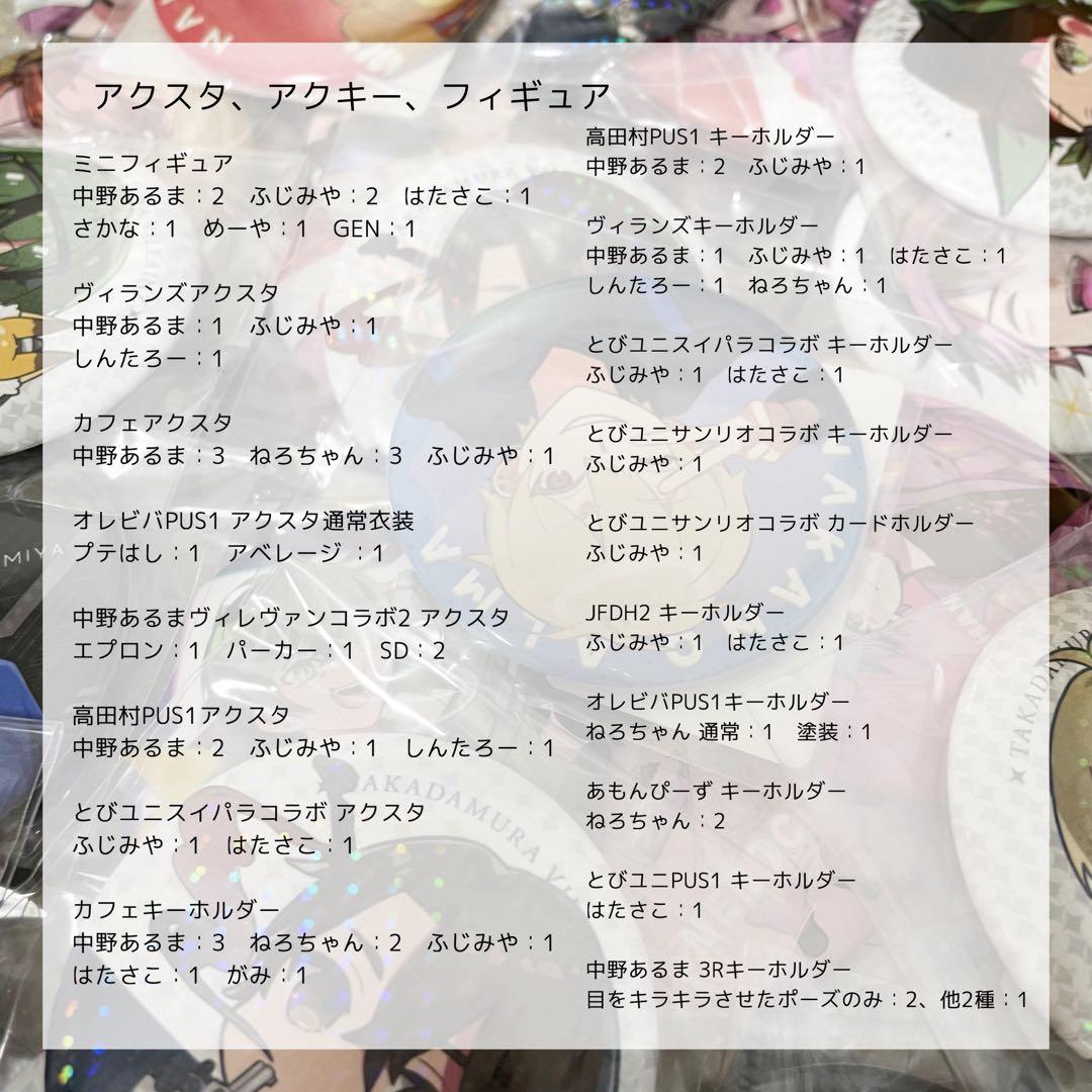 【バラ売り⭕️】高田村グッズまとめ売り