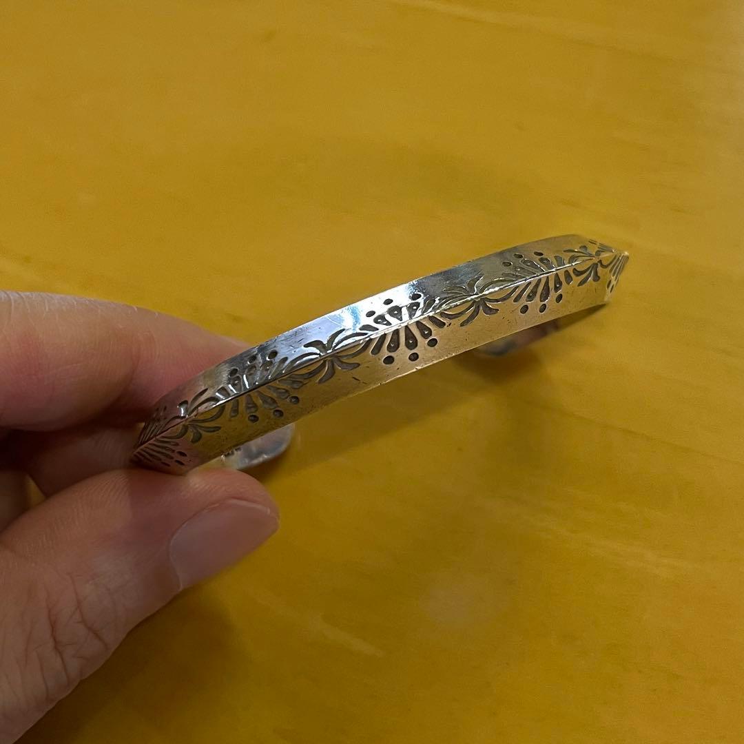 Navajo Edison Sandy Smith バングル　蜘蛛