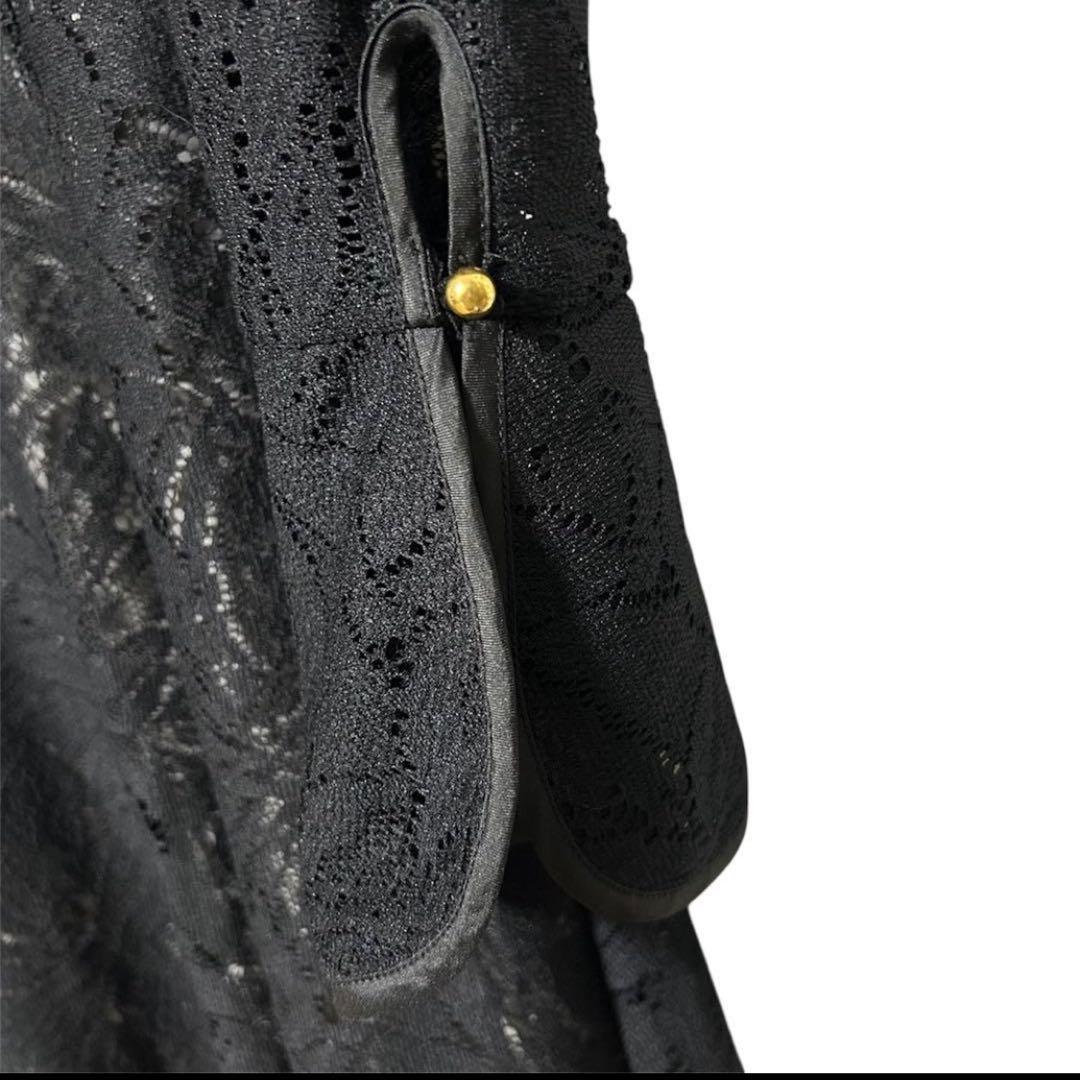 ANDRESD アンドレスド バックオープンティアドロップドレス レースドレス