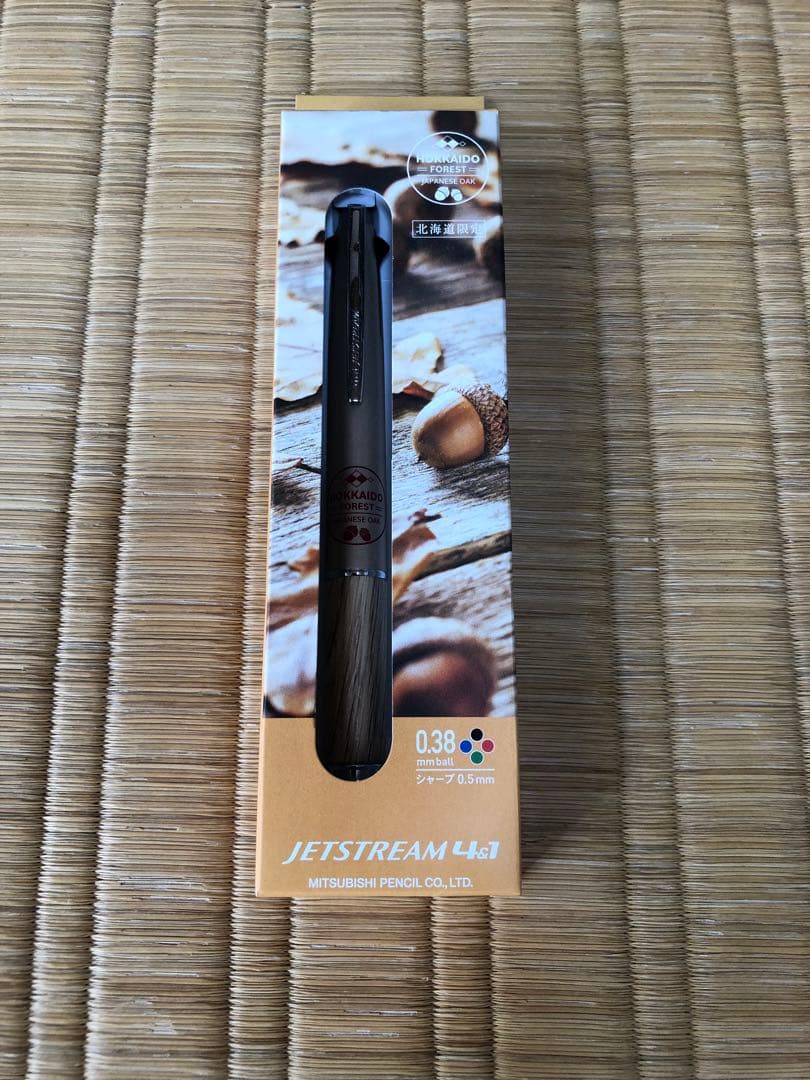 北海道限定 三菱鉛筆 ジェットストリーム4&1 0.5 3本 0.38 1本