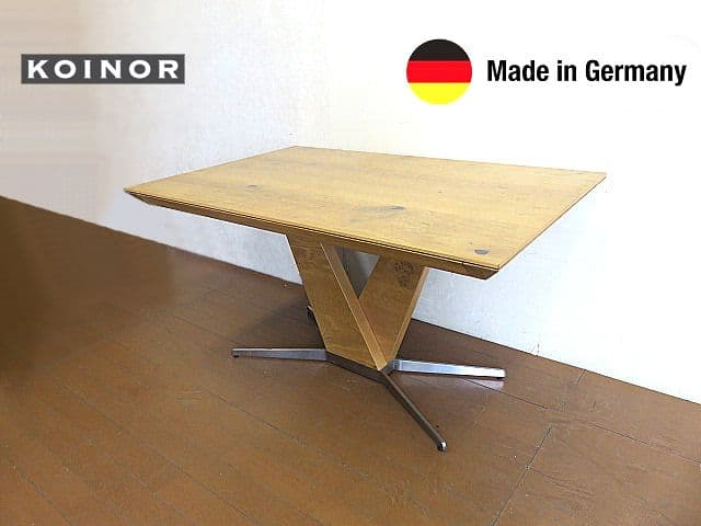 ドイツ コイノール ワイルドオークエクステンションダイニングテーブル　T1601