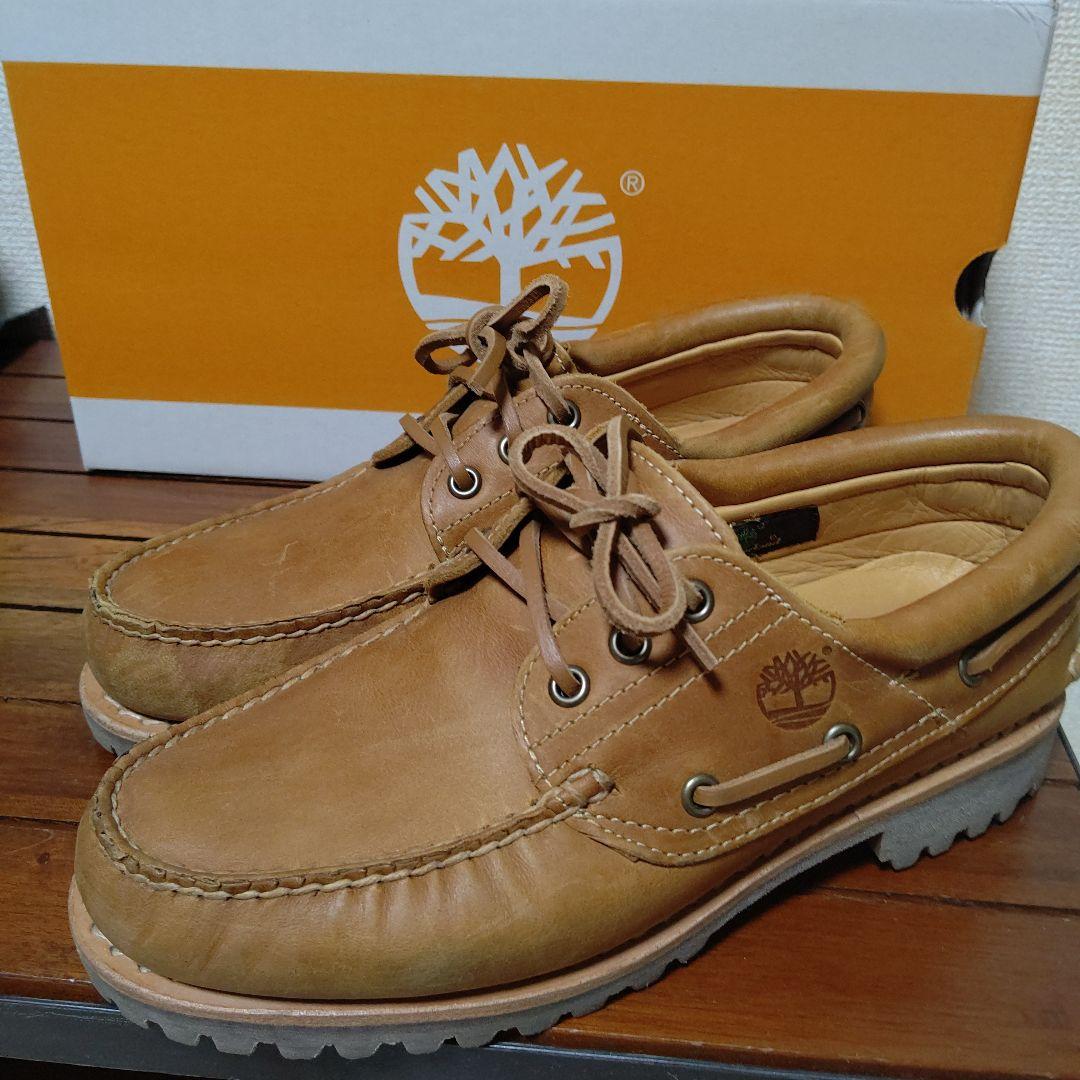 美品 Timberland ティンバーランド 3eyeスリーアイ キャメル
