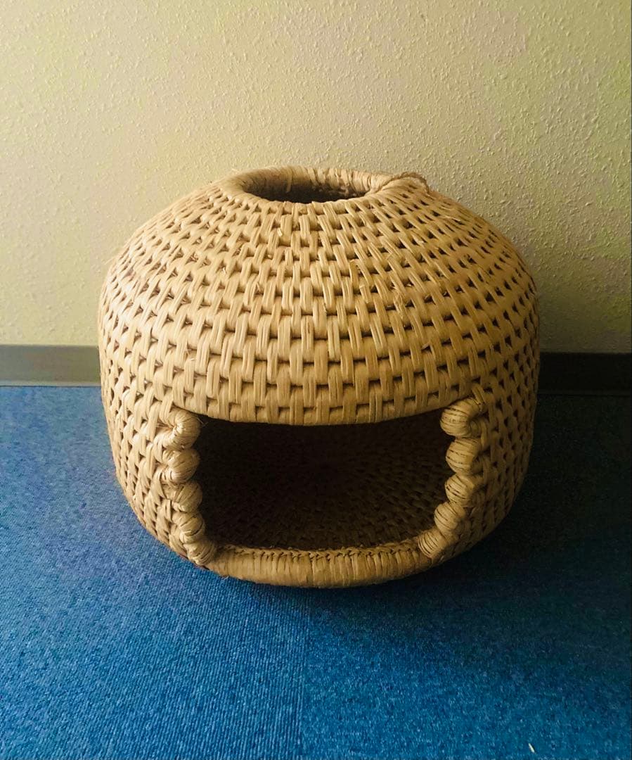 天然素材 猫ちぐら 中型　長野県伝統工芸