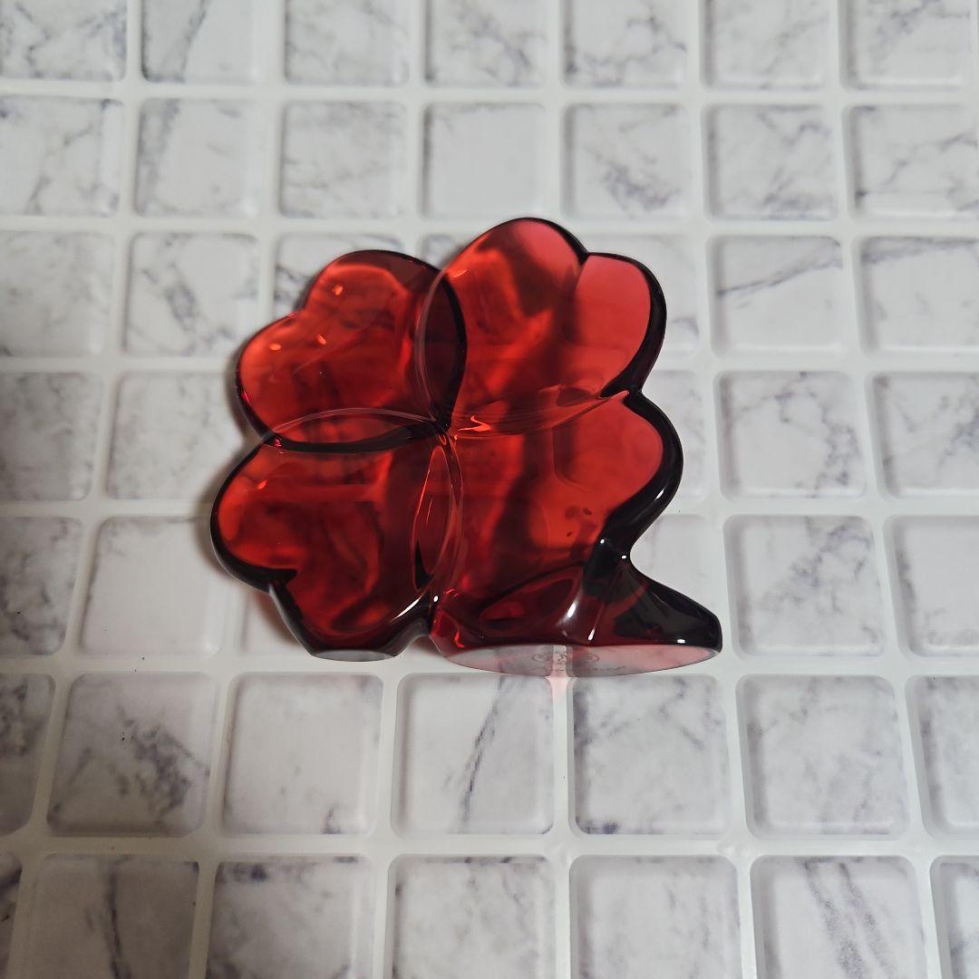 Baccarat　オーナメント　クローバー