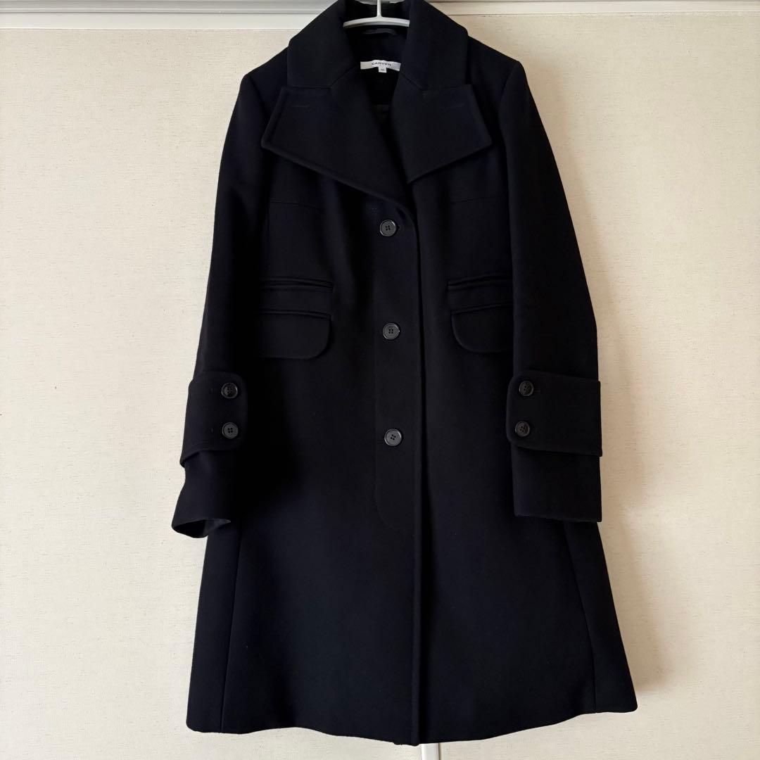カルヴェン　CARVEN コート　36サイズ　ブラック