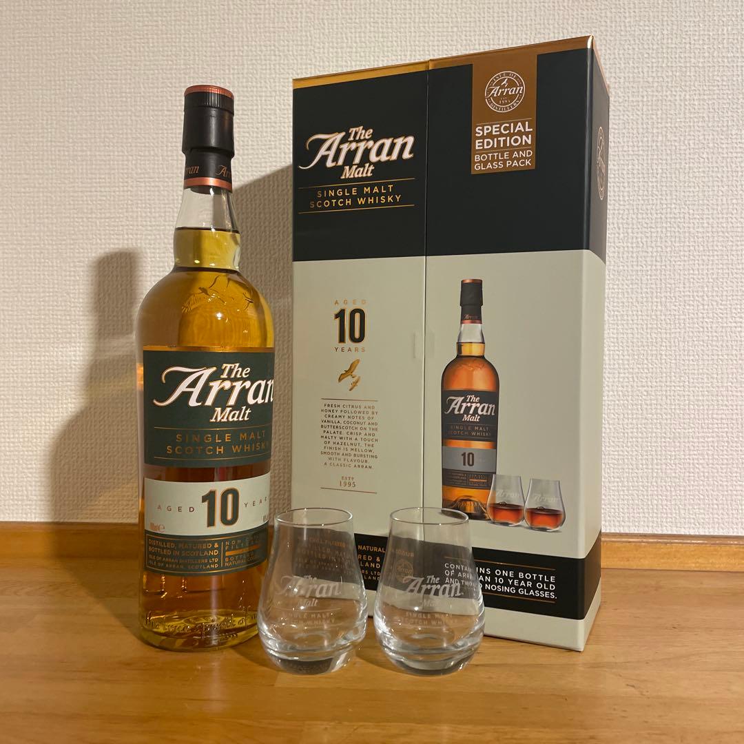 アラン 10年 グラスパック 700ml 46度 未開封品 箱付き