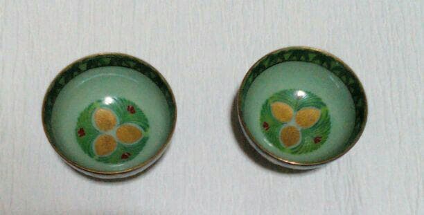 九谷焼　美山　盃　盛金　骨董