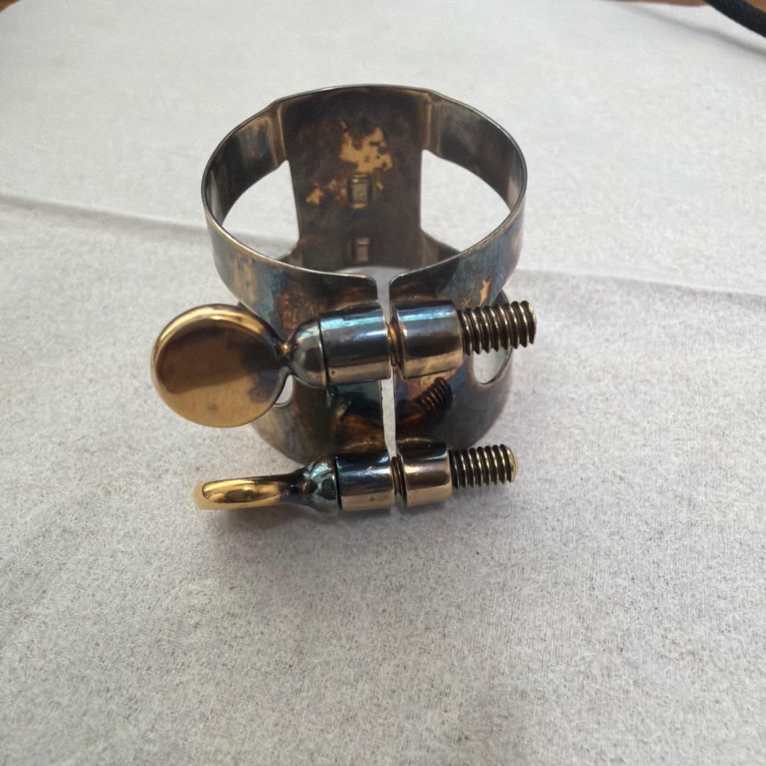 【値下げ】　HBリガチャー　GP テナーサックス　ラバー用