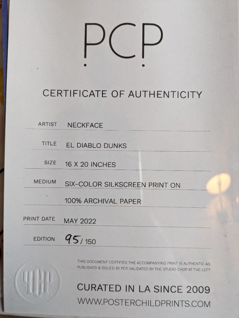 neckface 限定シルクスクリーン