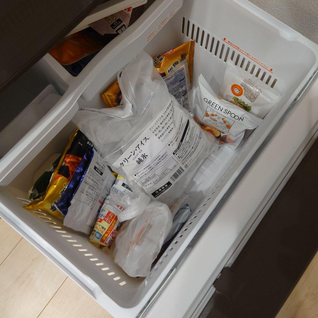 Panasonic 右開き冷蔵庫 315L 3ドア ブラウン