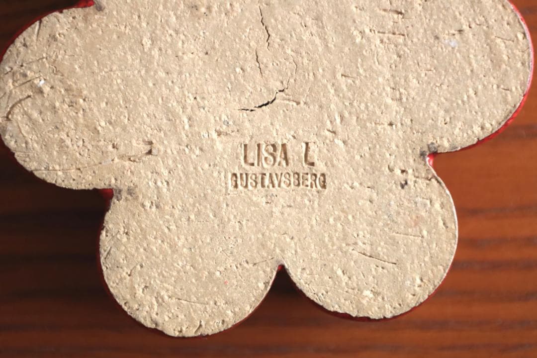 Lisa Larson リサラーソン キャンドルスタンド 花 36265