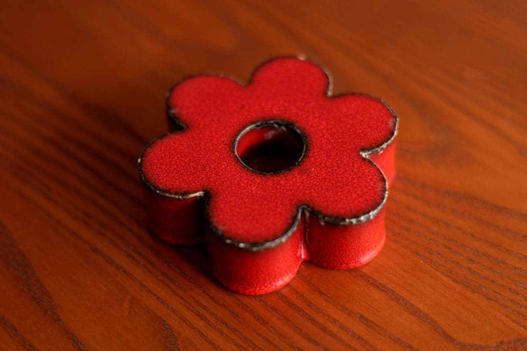 Lisa Larson リサラーソン キャンドルスタンド 花 36265