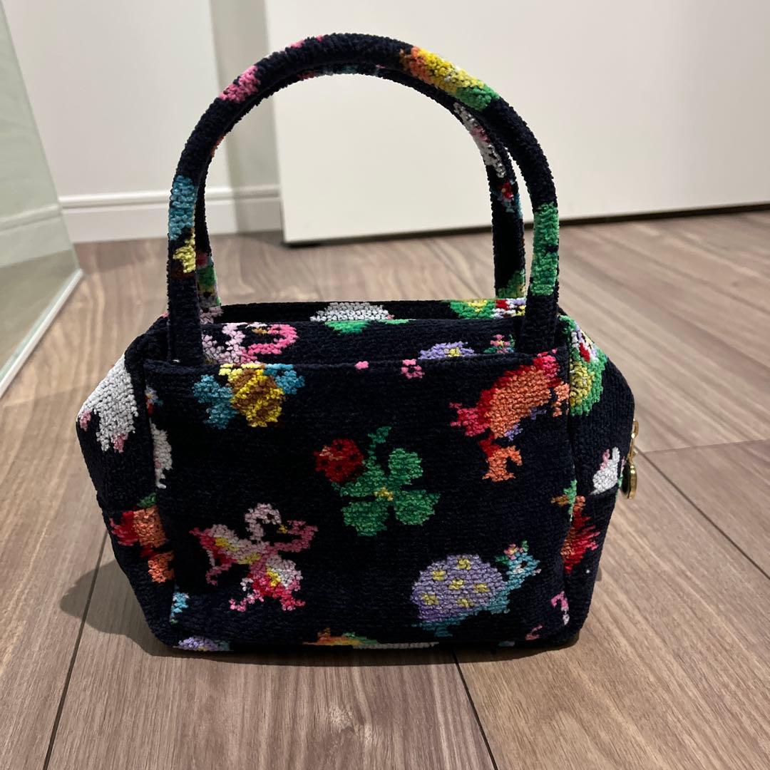 FEILER フェイラー　神崎恵　ミニキューブバッグ