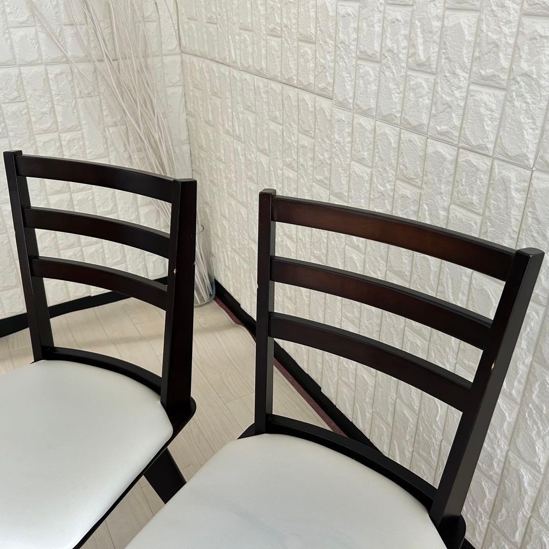 都内23区送料無料❗️ニトリ　伸縮式ダイニングテーブル　回転チェア　３点セット✨