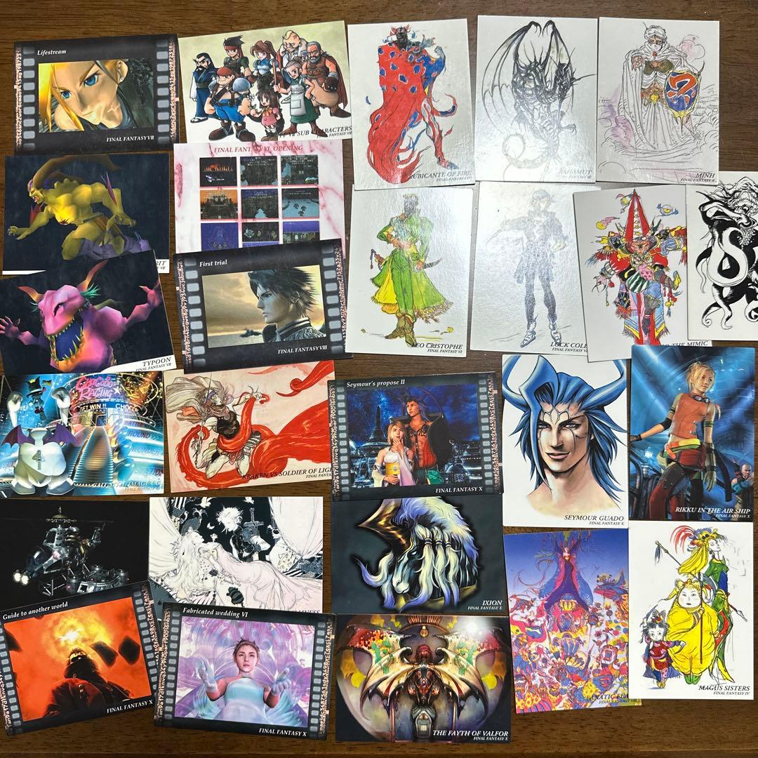 Final fantasy art museum Ⅱ Ⅲ Ⅳ Ⅴ Ⅵ Ⅶ Ⅷ X