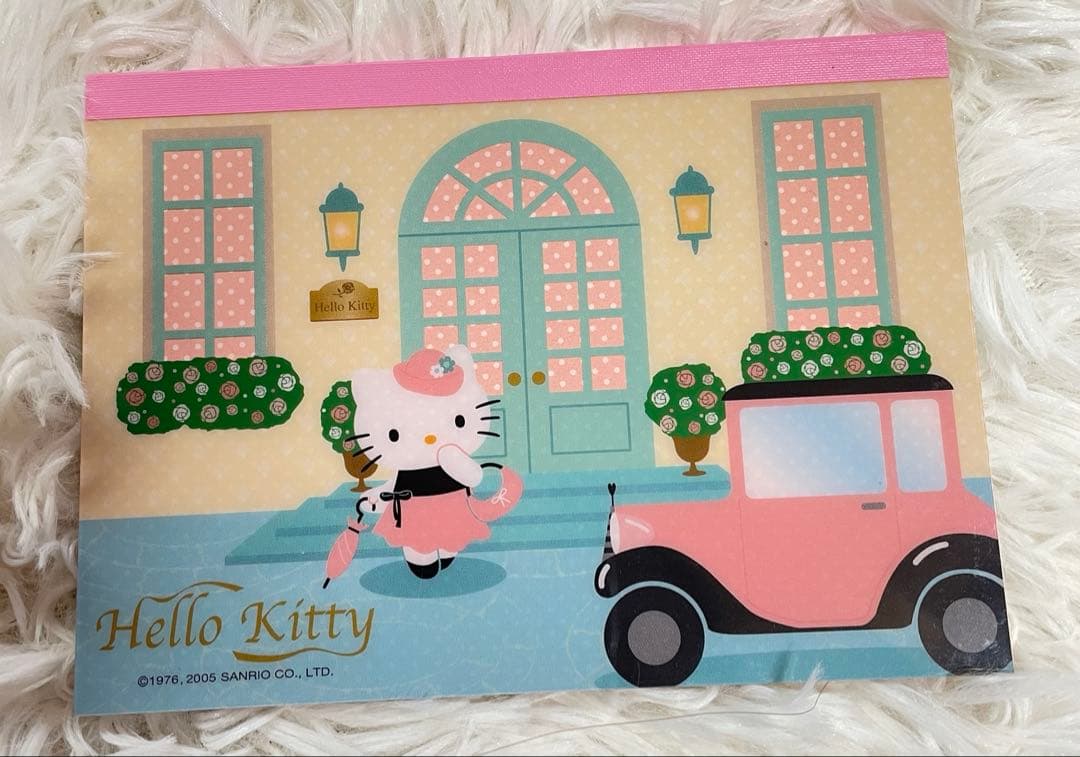 【激レア】ハローキティ　海外限定メモ　メモ帳