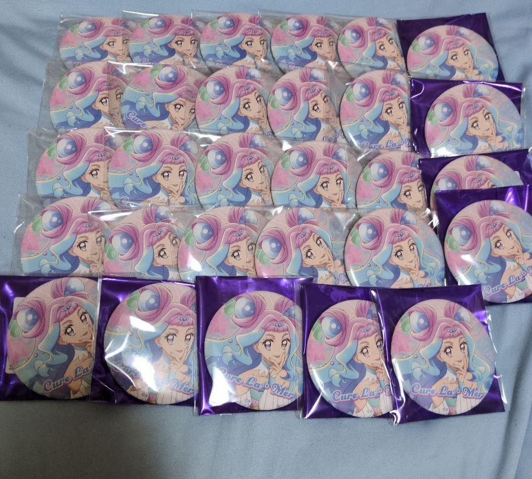 プリキュア 全プリキュア展 缶バッジ 缶バッチ キュアラメール ローラ 29点