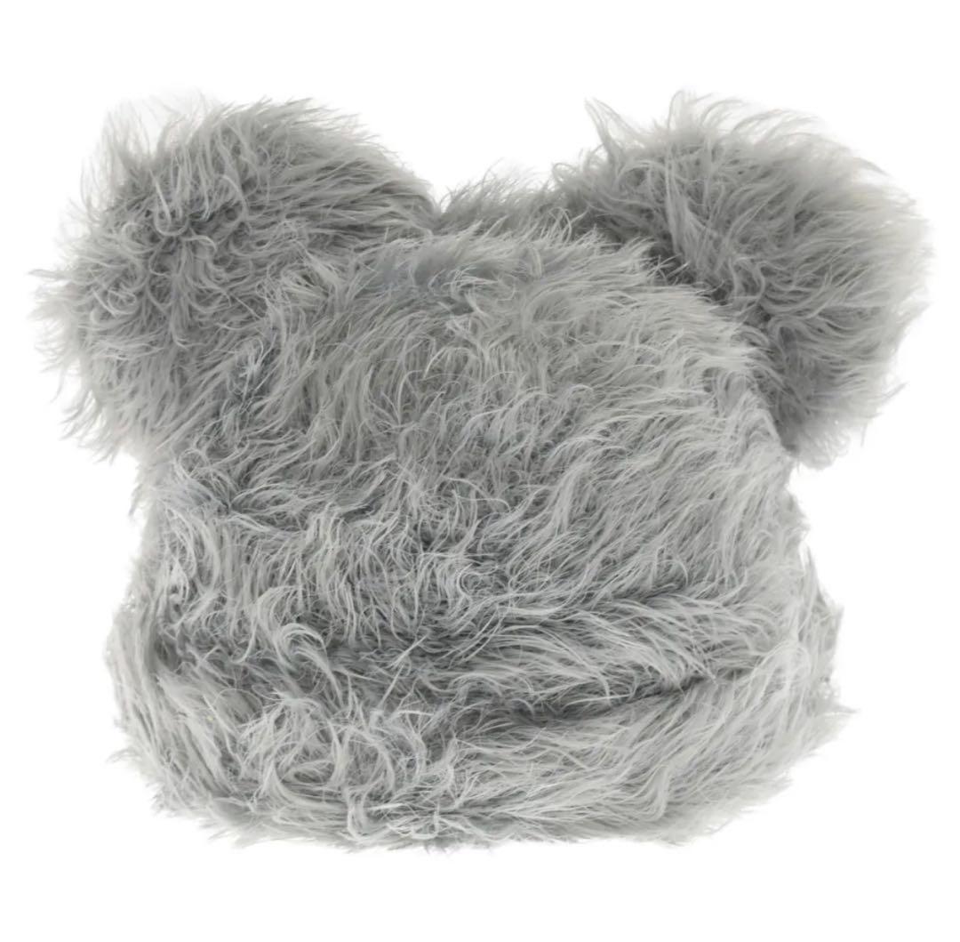 AMBUSH (アンブッシュ) 23SS テディビーニーニット帽 グレー