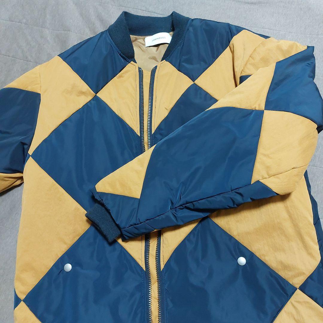 JOHNBULL ダイヤモンドパターン ボンバージャケット(ジョッキー柄