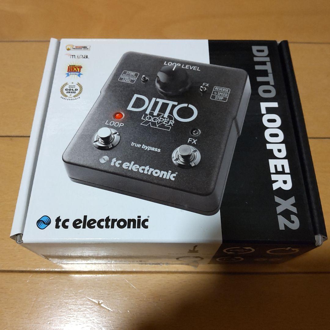 【しろ】tc electronic DITTO X2 LOOPER中古良品