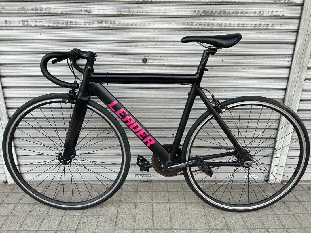 LEADER ピスト 700cc フレームアルミ フレームサイズ54cm