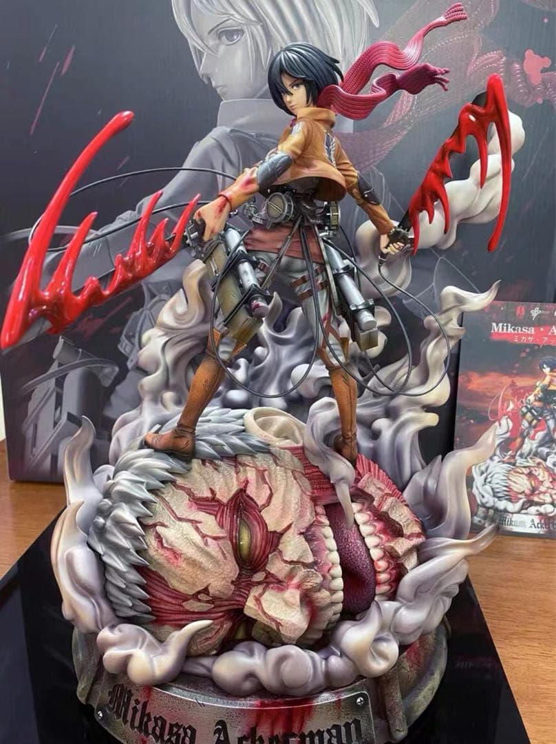 進撃の巨人 ミカサ フィギュア ガレージキット