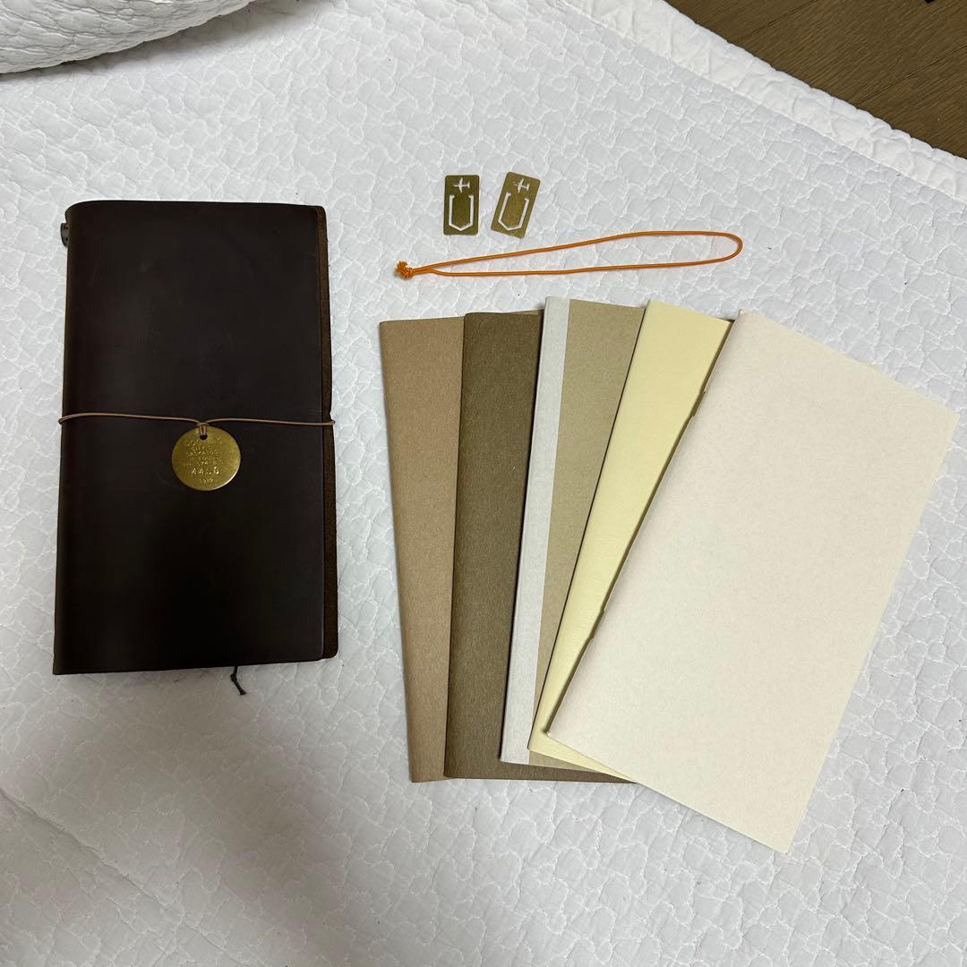 未使用　ミドリ　トラベラーズノート　レギュラーサイズ　旧ロゴ