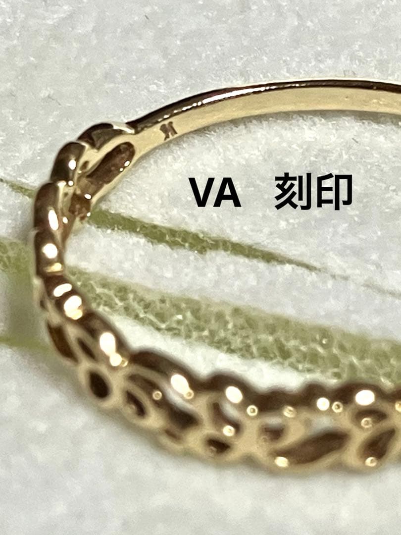 ヴァンドーム青山　リング　K10 イエローゴールド　2本セット