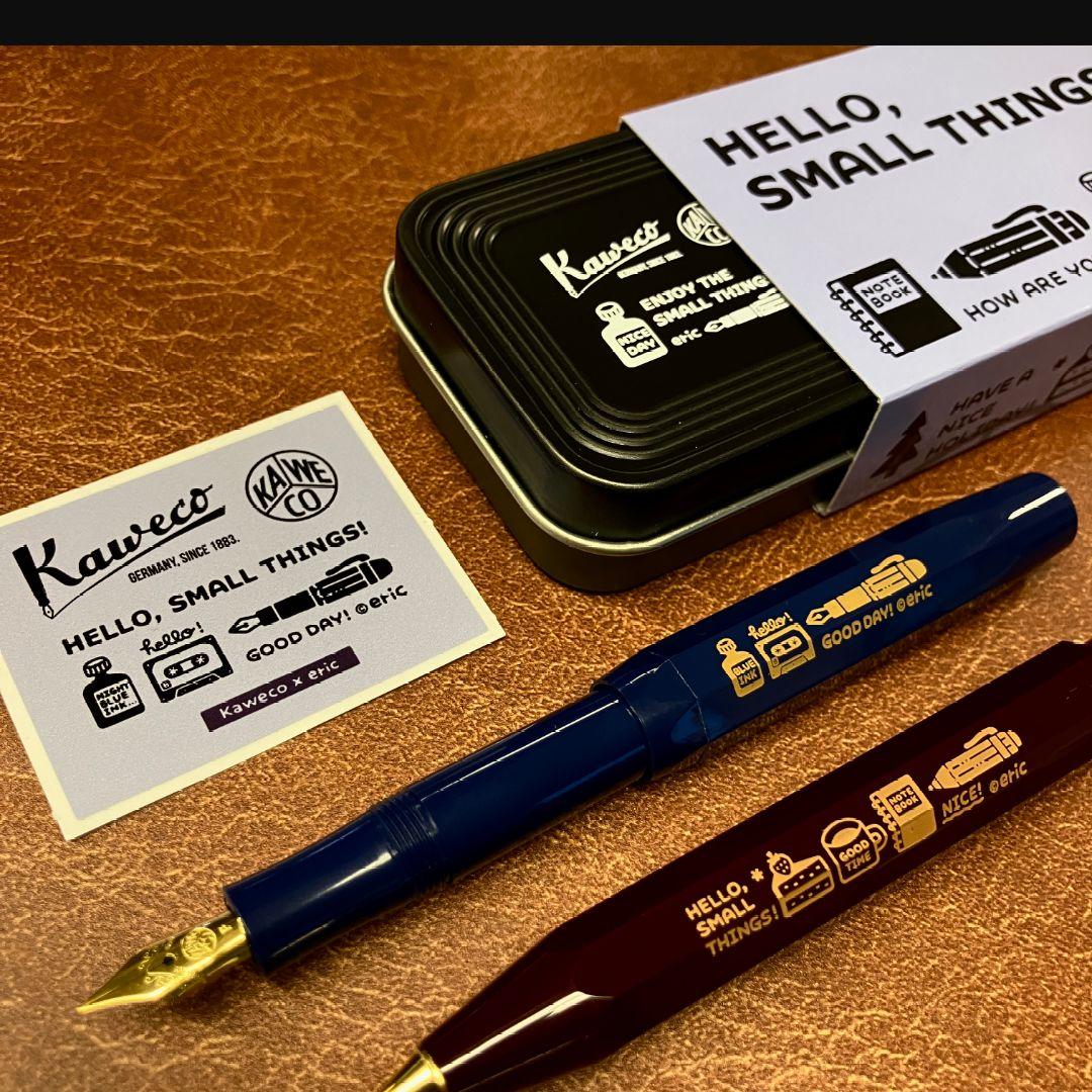新品　kaweco × eric　万年筆＆ボールペンセット　パピアプラッツ