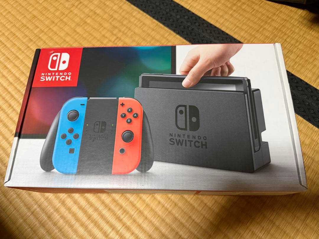 NintendoSwitch 本体 ネオンブルー/ネオンレッド　ジョイコン動作悪
