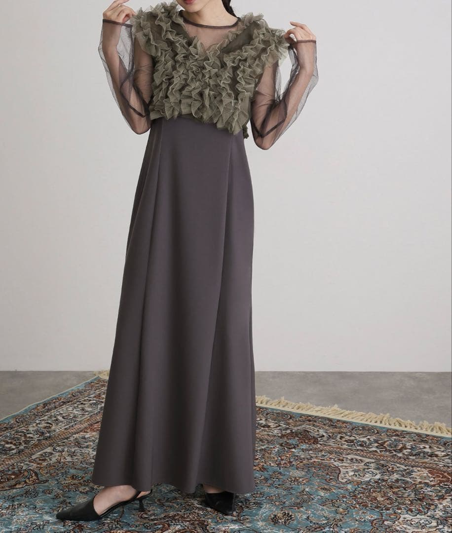 atlo 袖あり＆ミモレ丈同窓会3点セット