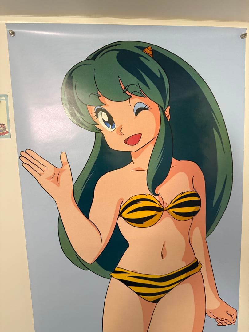 【56】高橋留美子 うる星やつら4 ラム・ザ・フォーエバー 等身大ポスター　希少