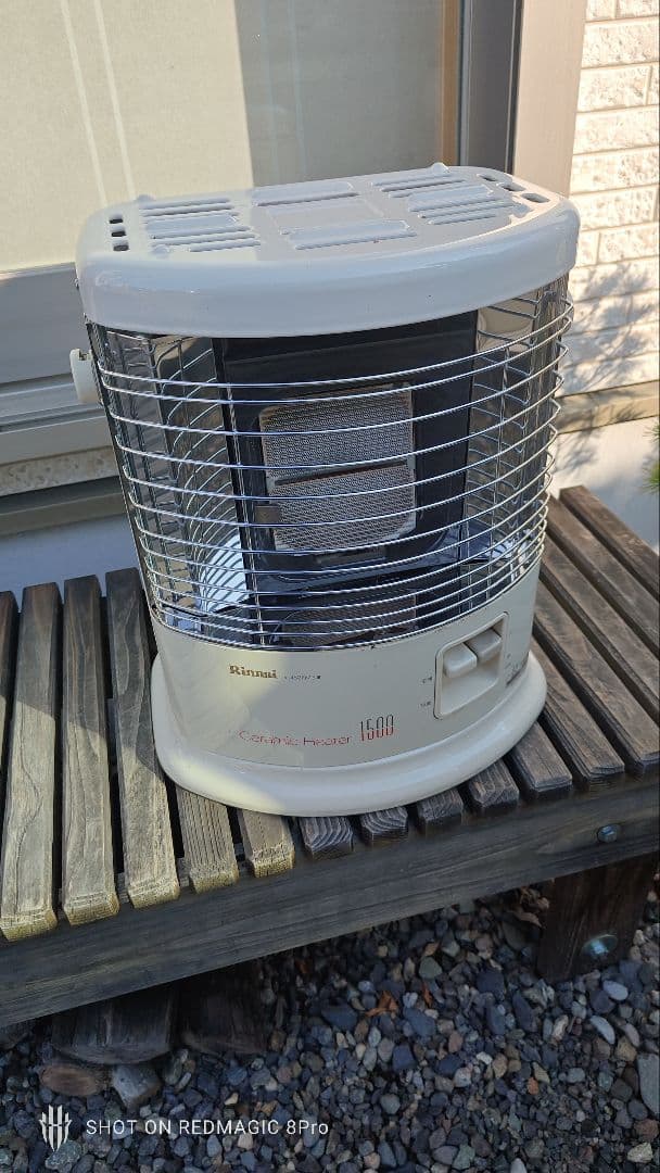 Rinnai　都市ガス用　ガスストーブ