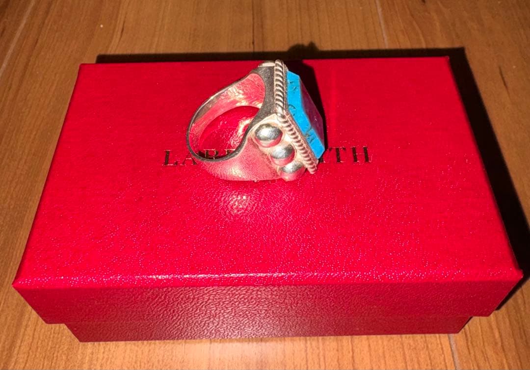 larry smith 6POINT turquoise #25.5号　美品