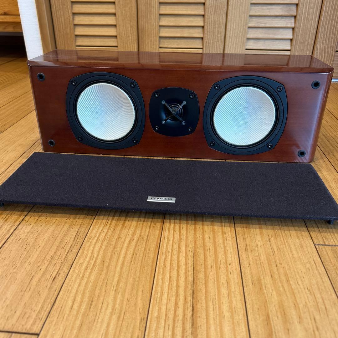 Onkyo センタースピーカー 2ウェイ ダークウッド