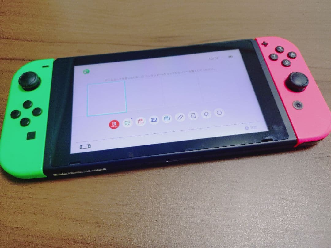 Nintendo Switch スプラトゥーンカラー SDカード付き