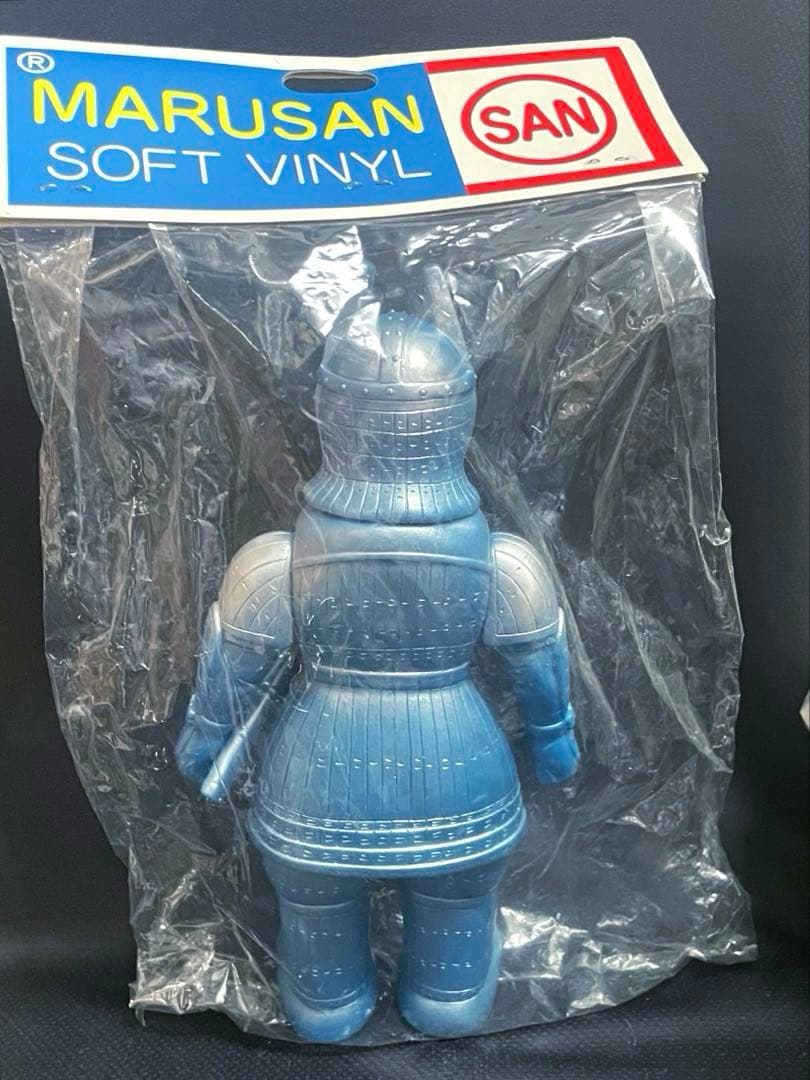 【未開封】■ マルサン 大魔神 平常顔 ソフビ / 日本製