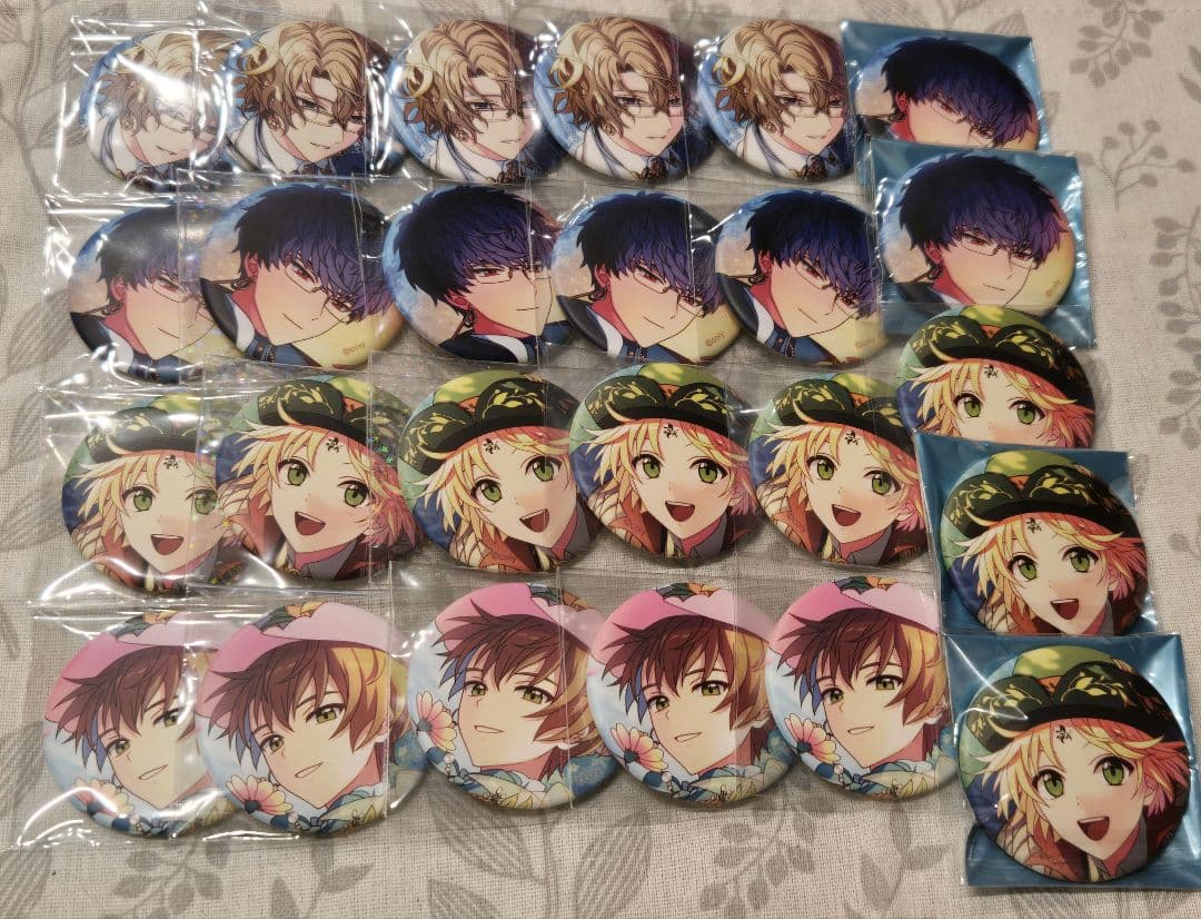 魔法使いの約束　まほやく　MwW3　缶バッジ　ファウスト　レノックス　ミチル